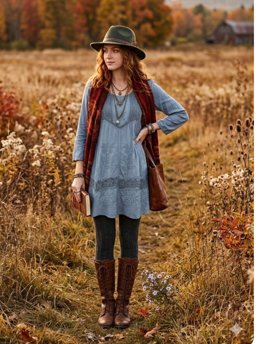 Holy Clothing Renaissance
Boho Embroidered Long Sleeve
Tunic Dress L blue NWOT